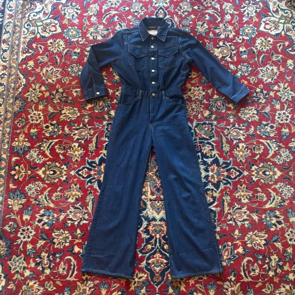Levi’s Western Jumpsuit - Let’s Get Lost - Rigid Denim | 28 - Picture 5 of 7